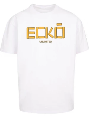 Foto van product Ecko Unlimited Shirt 'Sticks' donkergeel / zwart / wit