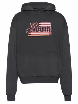 Foto van product Ecko Unlimited Sweatshirt 'Flag' antraciet / oranje / donkerrood / wit