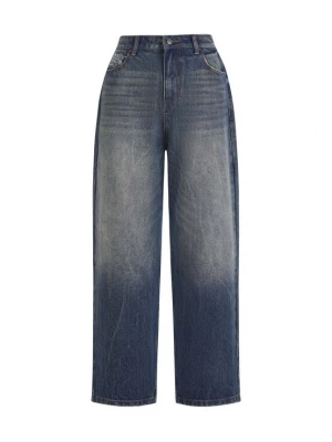 Foto van product Ed Hardy Jeans 'Black Widow' blauw denim / donkerblauw / rood / zwart