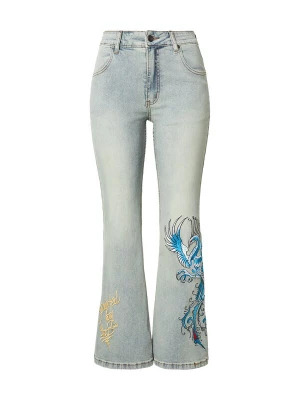 Foto van product Ed Hardy Jeans blauw / pastelblauw / donkergeel / wit
