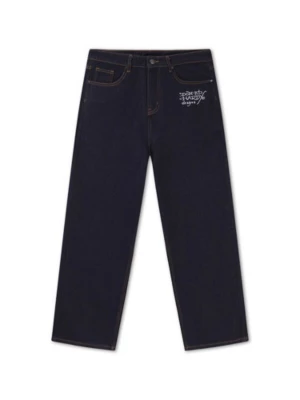 Foto van product Ed Hardy Jeans donkerblauw / jade groen / pink / wit
