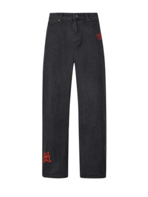 Foto van product Ed Hardy Jeans lichtgroen / rood / black denim / wit