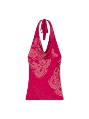 Foto van product Ed Hardy Jurk oudroze / purper / wit