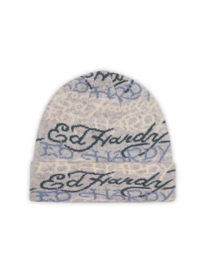Foto van product Ed Hardy Muts crème / blauw / grijs / antraciet