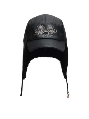 Foto van product Ed Hardy Muts 'Rose Aviation' zwart