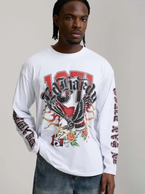 Foto van product Ed Hardy Shirt '1971 Tattoo Eagle' bloedrood / zwart / wit