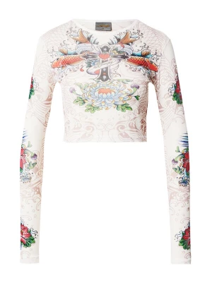 Foto van product Ed Hardy Shirt lichtblauw / groen / rood / wit