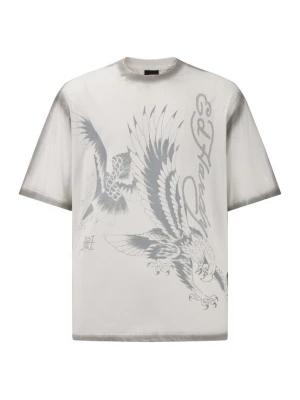 Foto van product Ed Hardy Shirt lichtgrijs / wit