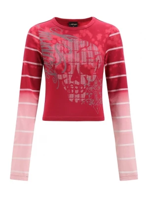 Foto van product Ed Hardy Shirt rosa / rood / wit