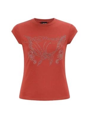 Foto van product Ed Hardy Shirt 'Schmetterlings' roestrood