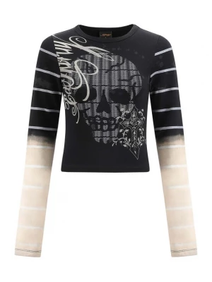 Foto van product Ed Hardy Shirt 'Spectrum Skull' zwart