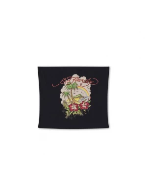Foto van product Ed Hardy Top 'Paradise' mintgroen / spar / rosa / zwart