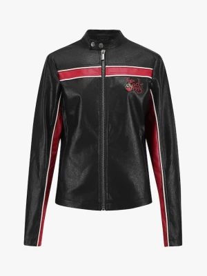 Foto van product Ed Hardy Tussenjas 'Brave Hearts Stay True' bloedrood / zwart