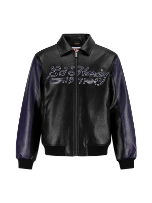 Foto van product Ed Hardy Tussenjas 'Dead Or Alive' indigo / rood / zwart / wit