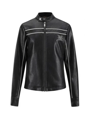 Foto van product Ed Hardy Tussenjas 'Panther Lightening' lichtgroen / donkerrood / zwart / wit