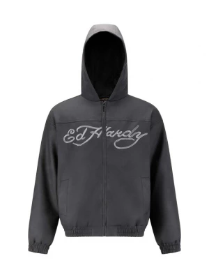 Foto van product Ed Hardy Tussenjas 'Soaring Eagles' grijs / lichtgrijs / zwart