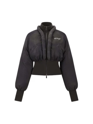Foto van product Ed Hardy Winterjas donkergrijs / parelwit