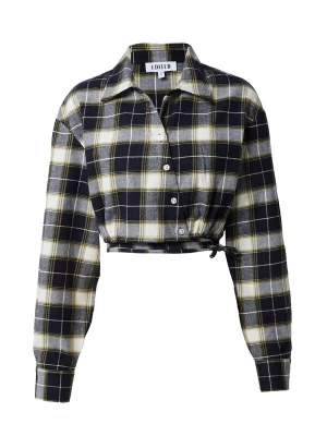 Foto van product EDITED Blouse 'Laetizia' groen / zwart