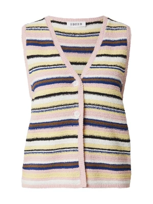 Foto van product EDITED Bodywarmer 'Nadja' bruin / geel / rosa