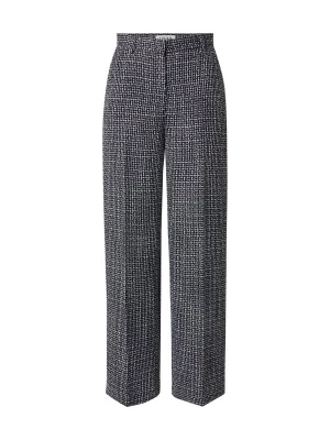Foto van product EDITED Broek 'Nalani' zwart / wit