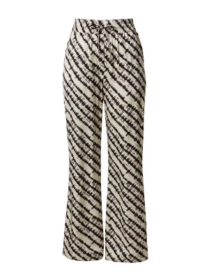 Foto van product EDITED Broek 'Stina' donkerbruin / zwart / wit