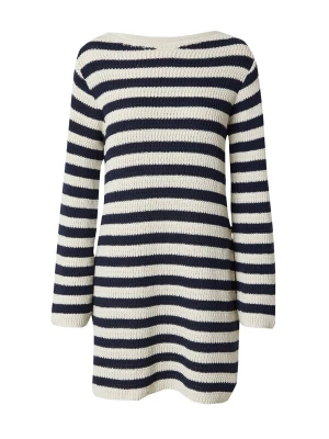 Foto van product EDITED Gebreide jurk 'Benita' beige / zwart