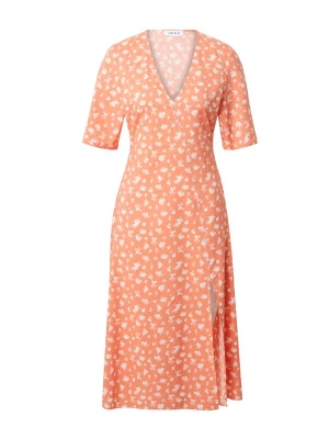 Foto van product EDITED Jurk 'Anna' oranje gemêleerd / wit
