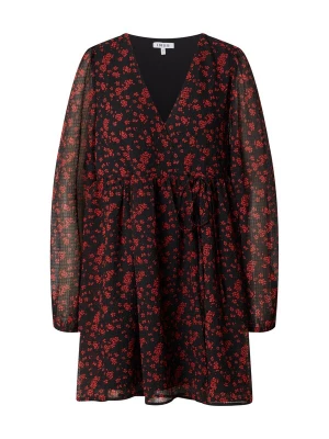 Foto van product EDITED Jurk 'Blue' rood / zwart