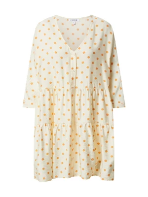 Foto van product EDITED Jurk 'Marisa' crème / oranjerood