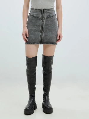 Foto van product EDITED Rok 'Sadie' black denim