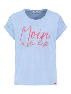 Foto van product Eight2Nine Shirt 'Maritimer' duifblauw / framboos