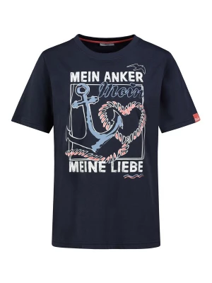 Foto van product Eight2Nine Shirt smoky blue / watermeloen rood / zwart