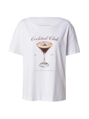 Foto van product EINSTEIN & NEWTON Shirt lichtbeige / chocoladebruin / wit