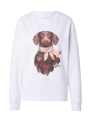 Foto van product EINSTEIN & NEWTON Sweatshirt 'Madison' mokka / donkerbruin / wit
