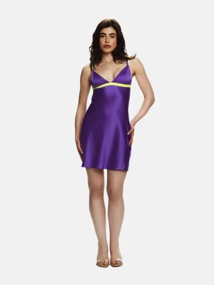 Foto van product EKCENTRIK Zomerjurk 'Purple Rain' neonlila