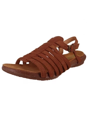 Foto van product EL NATURALISTA Sandalen met riem 'Wakataua' bruin