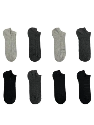 Foto van product El Sueno Sokken 'Mens Cotton Sneaker Socks 8 Pack' gemengde kleuren