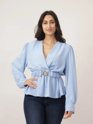 Foto van product Elara Blouse lichtblauw