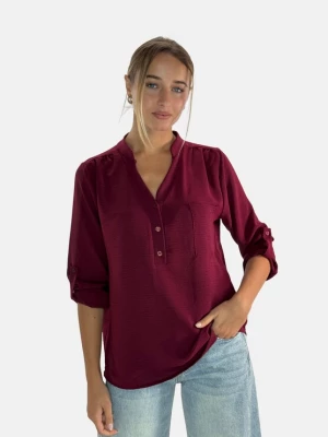 Foto van product Elara Blouse wijnrood