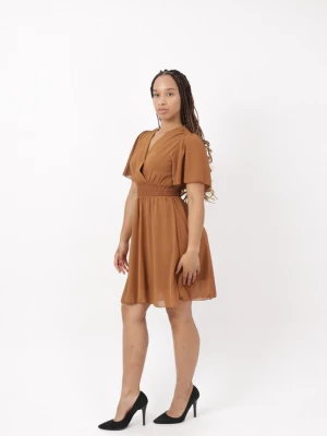Foto van product Elara Cocktailjurk karamel