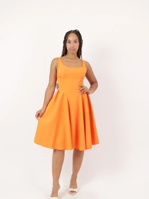 Foto van product Elara Cocktailjurk oranje
