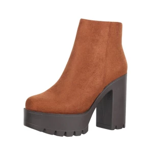 Foto van product Elara Enkellaarsjes camel