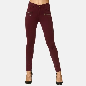 Foto van product Elara Jeans wijnrood