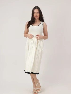 Foto van product Elara Jurk beige / zwart