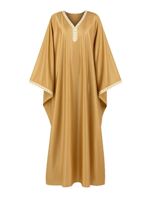 Foto van product Elara Jurk camel / wit