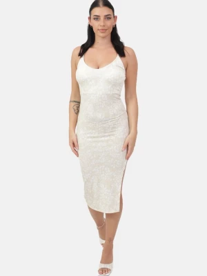 Foto van product Elara Jurk lichtbeige / wit