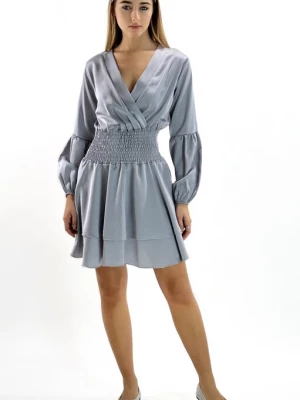Foto van product Elara Jurk zilvergrijs