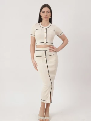 Foto van product Elara Kostuum beige / zwart
