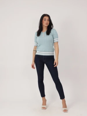 Foto van product Elara Sweatshirt blauw / wit