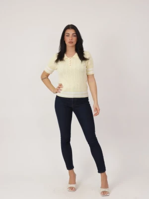Foto van product Elara Sweatshirt geel / wit